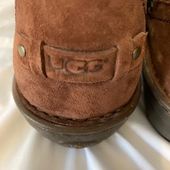 UGG SUEDE NEEVAH ANKLE BOOTS SN 1003421 Brown – size 9 - Picture 9 of 16